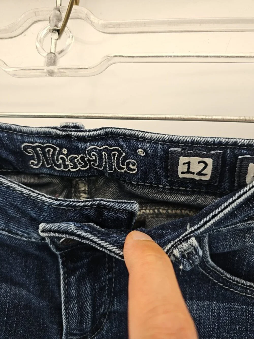 Miss Me Girls' Embroidered Jeans